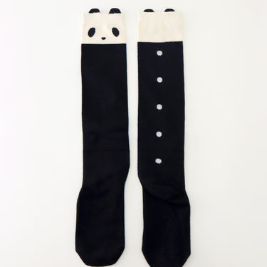 stample スタンプル 靴下 パンダ ニーハイソックス １Ｐ 73436