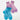 KIVISDOU キビスドウ フローズンシロップショートソックス２Ｐ ラメ入り purple×skyblue k31155
