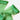 KIVISDOU キビスドウ フローズンシロップショートソックス２Ｐ ラメ入り green×yellow k31155
