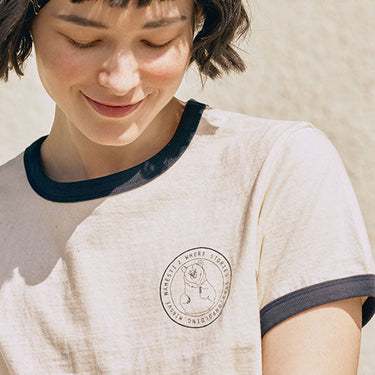 tapis HÄP&CRAFT リンガーTシャツ(womens) 10265-00086
