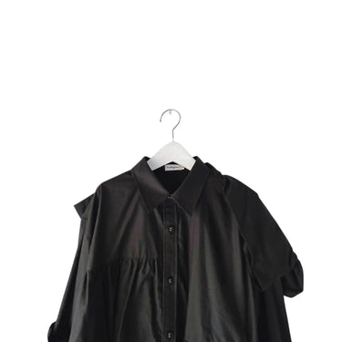 ★入荷済み★2026AW★frankygrow フランキーグロウ RIBBON SHIRT BLACK ADULT 26FWSH-095