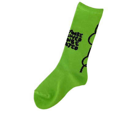 ★入荷済み★2026AW★frankygrow フランキーグロウ CONVEY THE WORDS SOCKS GREEN 26FWSK-034