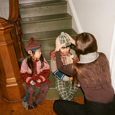 ★DROP2★2026AW★Misha & Puff ミーシャアンドパフ PLAID CAP BOUGH K1438F26-1A3